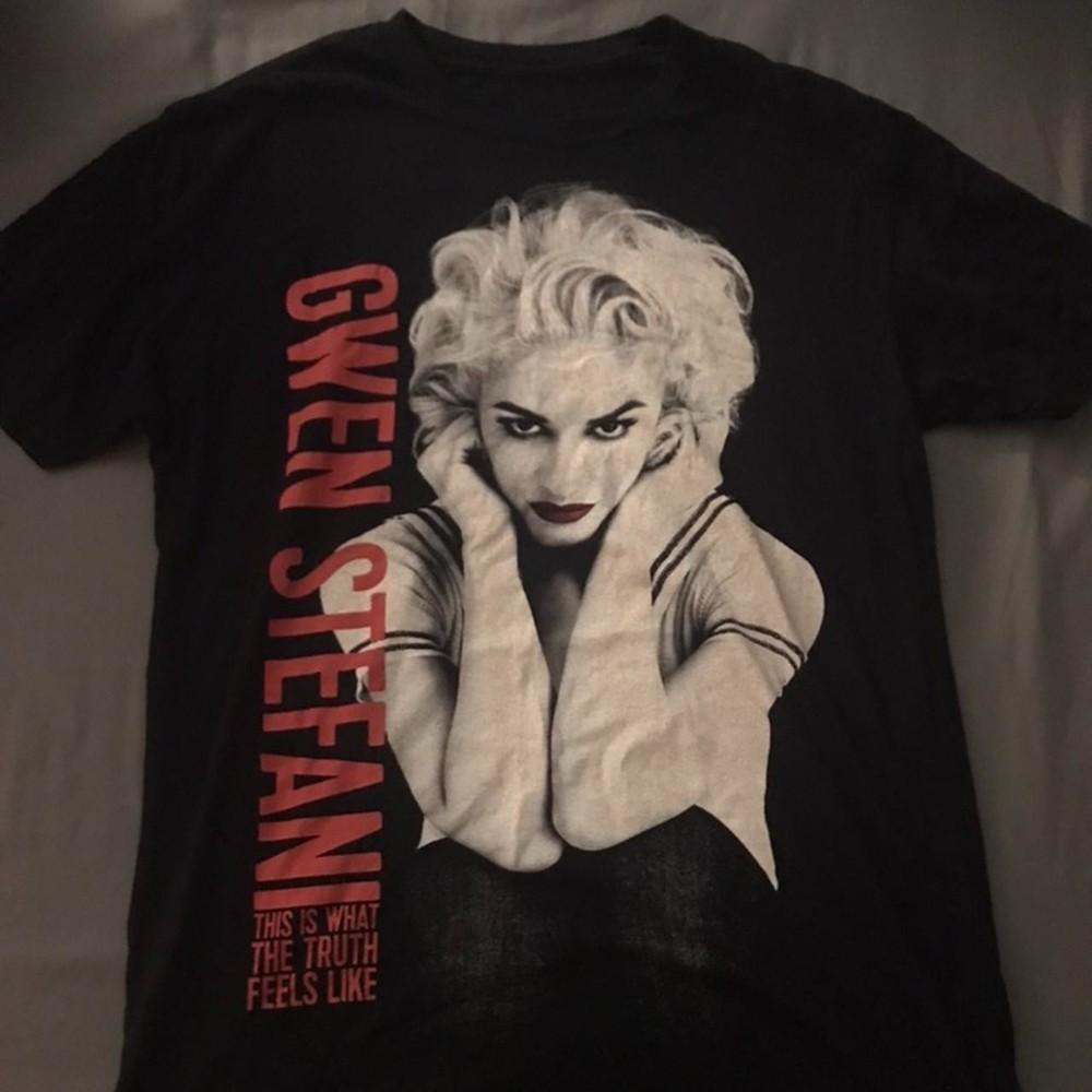 Футболка Gwen Stefani 2016 Музыкальный Тур Черная Унисекс S-5XL 1G0448 Унисекс Футболка L