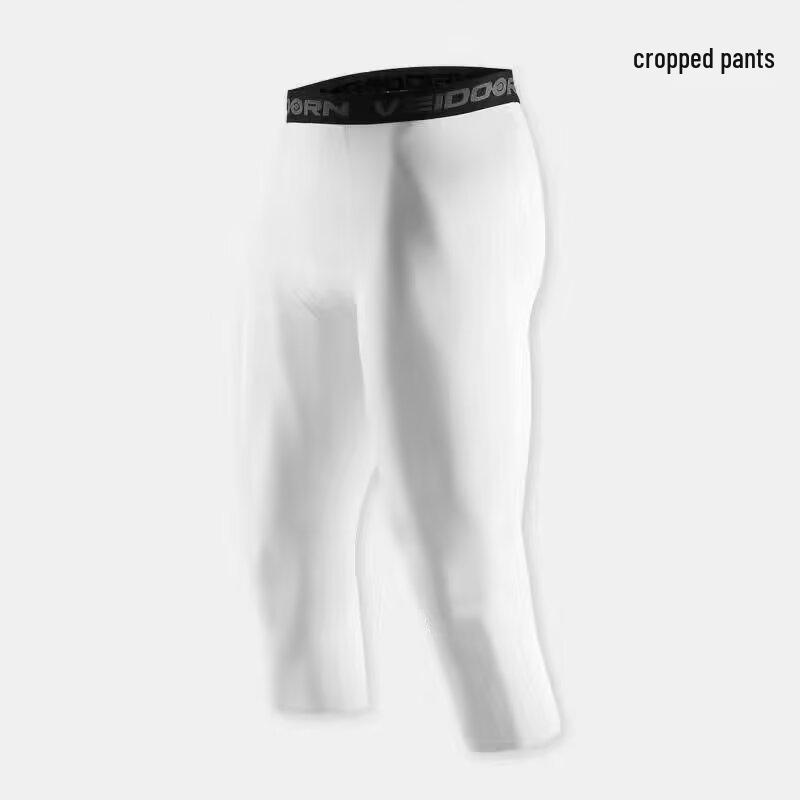 

Баскетбольные быстросохнущие эластичные тренировочные шорты - Дышащие базовые тайтсы длиной 5/7 дюймов M