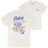 Pabst Blue Ribbon Bowling League Front and Back Print T-Shirt