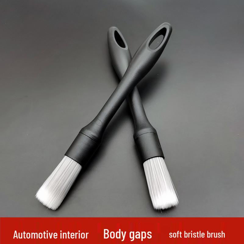 Soft Bristle Car Interior Detail Brush for Vents, Seats, and Crevices
