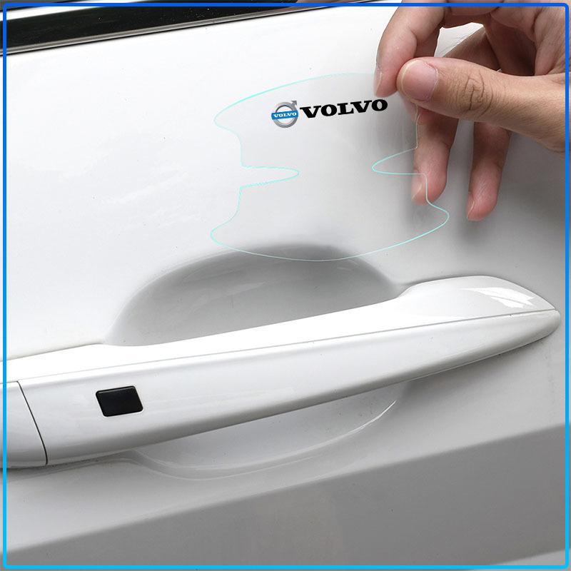 For Volvo Rdesign XC90 S60 XC60 V70 S80 S40 V50 V40 V60 C30 S70 8Pcs Transparent Car Door Handle Bowl Anti Scratch Protective Sticker