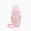 SANRIO Children's Water Bottle 470ml Direct Drinking One-touch Stainless Steel Bottle My Melody Cold Storage Includes Pouch with Shoulder Strap Includ