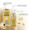 Whitening Golden Serum, Hyaluronic Acid Serum for Face, Brightening Facial Serum, Anti-Aging Anti-Wrinkle Brightening Facial Serum