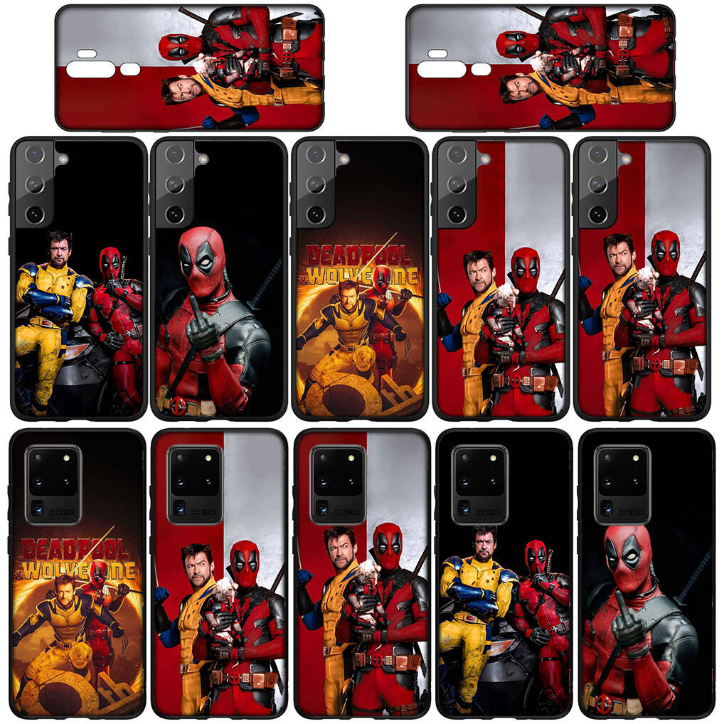For iPhone 17 16 15 Xiaomi Poco F7 F8 X7 X6 C85 C75 C71 M8 Redmi Note 14 13 12 11 Pro Max 14C 13C 15C A4 Case Poster Deadpool Marvel Wolverine Cover