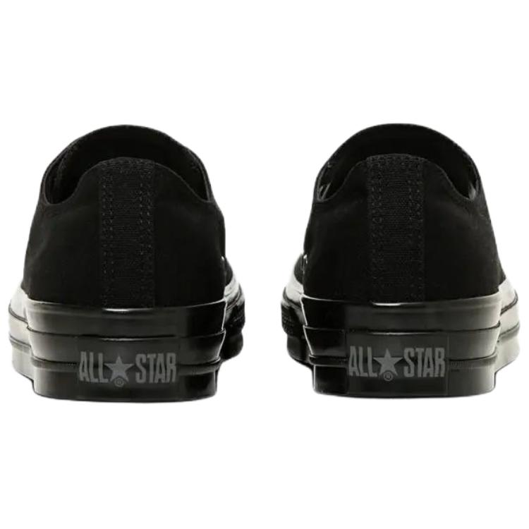 Converse All Star comfortable lightweight durable low-top canvas shoes unisex black