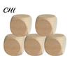 Six-Sided Wooden Dice 5Pcs 2/3/4/5/6/7CM Rounded Corner Giant DIY Hand Painted Gaming Heavy Duty Block Cube Game Night Props
