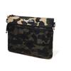 A Bathing Ape Camouflage Pattern Fashion Simple Fabric Crossbody Bag Men bags Green Yellow 0ZXBGM003901P