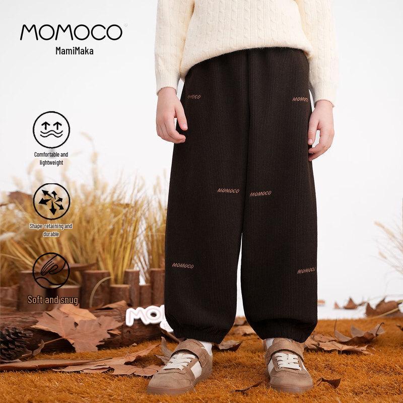 MOMOCO Boys  Winter Corduroy Embroidered Pants 110