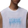 Jordan Sport Dri-FIT Round Neck Quick-Dry Fashion Soft Sleeveless Vest Men Tops White FN6022-100