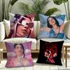 Singer KKenia OS Cushion Cover Silky Short Plush Invisible Zipper Dustproof Sofa Pillow Case for Home Decor