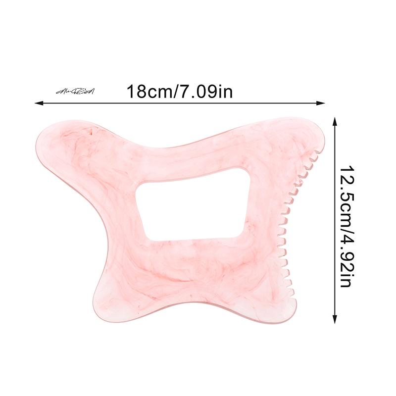 Resin Gua Sha Body Tool for Cellulite Massage Lymphatic Drainage Facial Back Shaping - Body Care Massage Equipment