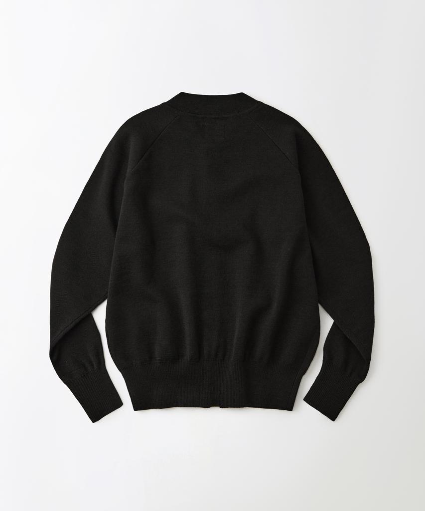 OUTSTANDING Usaaf Type C-2 Wool Sweater_Black