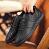 Men Shoes 2024 Autumn Fashion Boat Shoes Men Classic Drive Casual Shoes Quality Leather Comfy Men Loafers Shoes Black Shoe