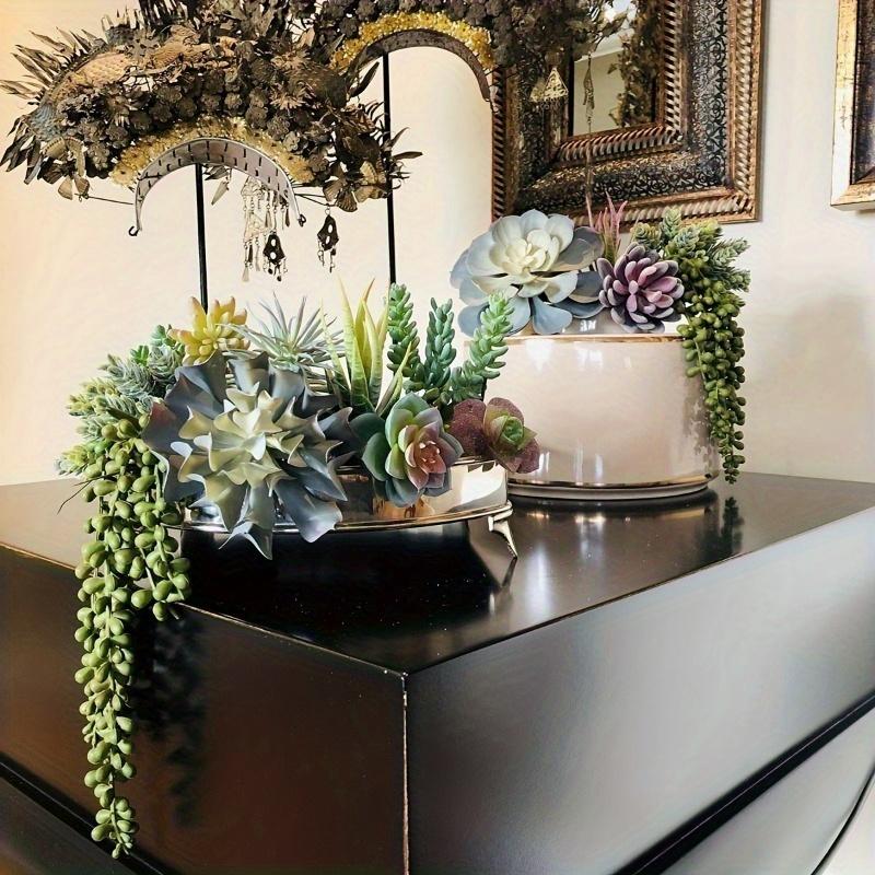 15pz Piante Succulente Artificiali Premium - Piante Finte Realistiche dall'Aspetto Naturale con Colori Vivaci per Casa, Natale, Matrimonio, Compleanno e Decorazione del Giardino