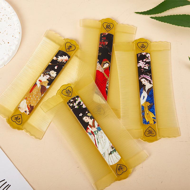 1/4 Pcs Lice Comb Double-Sided Super Dense Teeth Remove Dandruff Scalp Cleansing Scalp Massage Comb Flea Removal Hair Tool