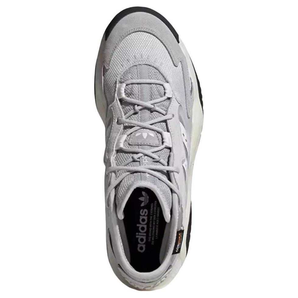 Adidas Originals Streetball 2.0 Módní trend Pohodlné basketbalové boty středního střihu Unisex tenisky Šedá Černá JI2557