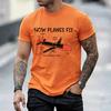 Unisex Funny How Planes Fly Graphic T Shirt Aviation Pilot Lover Gift Short Sleeve Oneck Tees Casual Streetwear Airplane Tshirt