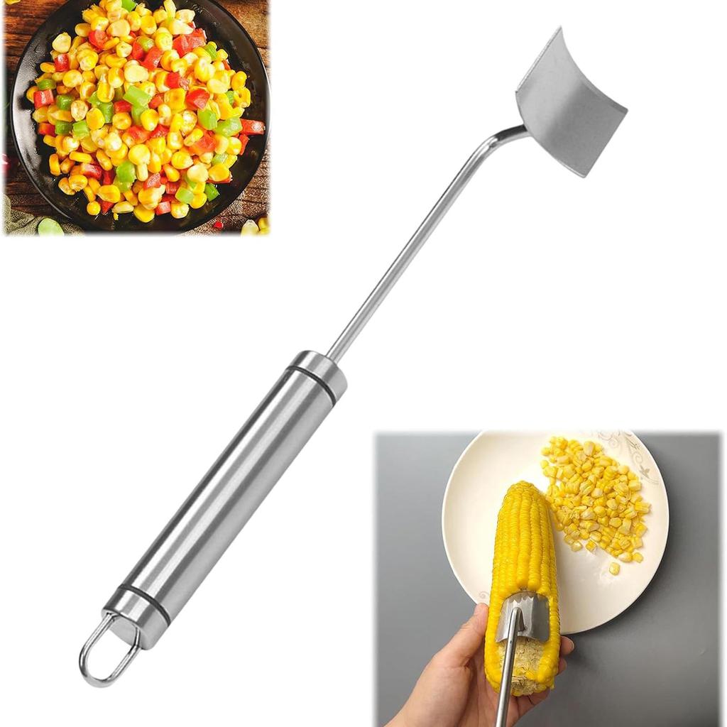 Corn Cob Peeler Stainless Steel Corn Peeling Tool Kitchen Corn Cob Remover Kitchen Restaurant Fruit Vegetable Gadget Tool