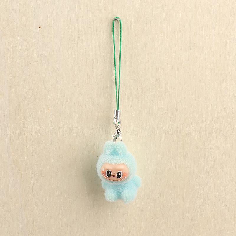 1pc Plush Doll Keychain Pendant Small Doll Bag Pendant Creative Small Gift Pendant