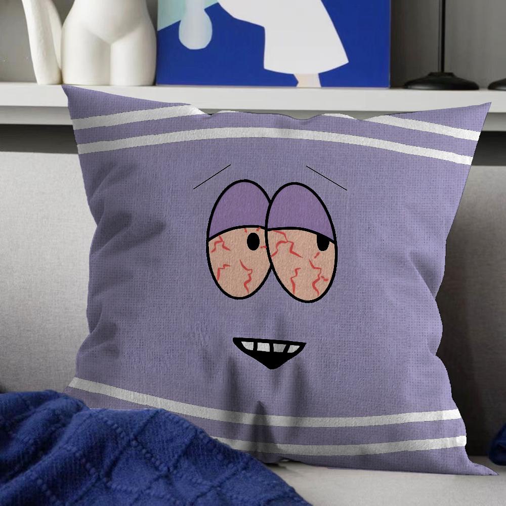 Purple Eyes Towelie Pillow Anime Pillow Sofa Bed Head Pillow Cover Cushion Cover 45x45 cm Fashion