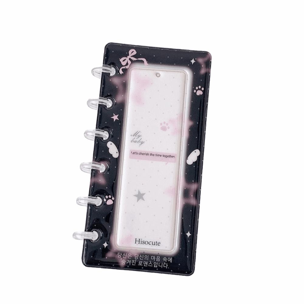 Cartoon Photo Card Holder INS Small Card Storage Book Mini Photo Card Binder Trading Card Holder