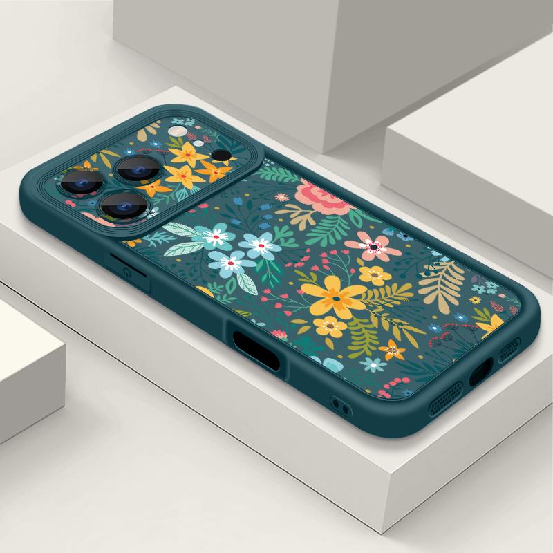 Lotus Flowers Patterned Soft TPU Phone Case For iPhone 17 Pro Max 17e 16 15 14 13 Pro Max 16e 11 Shockproof Silicone Back Cover