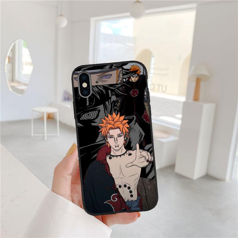 

LO80 Pain Akatsuki NARUTO Soft Shell Phone Case for Redmi Note 13 14 Pro+ Plus A3 A3X 13X 13C 13R 14S 14C 14R Redmi Note 13 5G