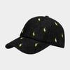 Versatile Denim Baseball Caps Lemon Love Cherry Embroidery Adjustable Golf Hats Breathable Trucker Cap Unisex
