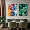 Japanese Anime My Hero Academia Poster Pictures Comics Wall Art Canvas Painting for Bedroom Living Room Home Decoration Unframed