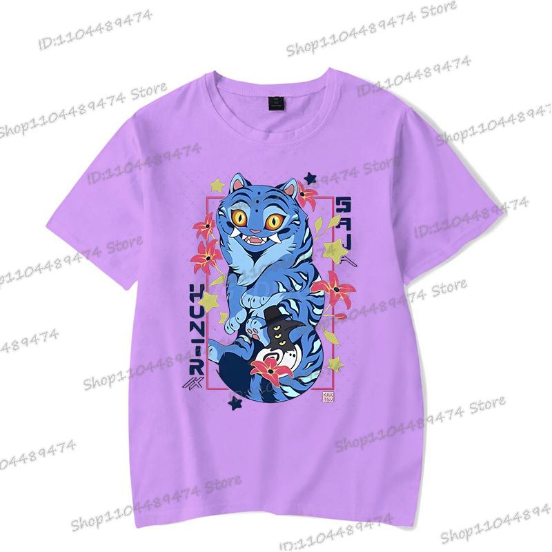 Hip Hop KPop Demon Hunters Women Streetwear T-shirts Casual Classic 2025 Summer Short Sleeves T Shirt Men Korean Anime Tees