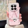 For Redmi Note 15 Pro 4G 5G Phone Cases Cute Panda 26 Letters Shockproof Soft Liquid Silicone Cover For RedmiNote15 15Pro Fandas