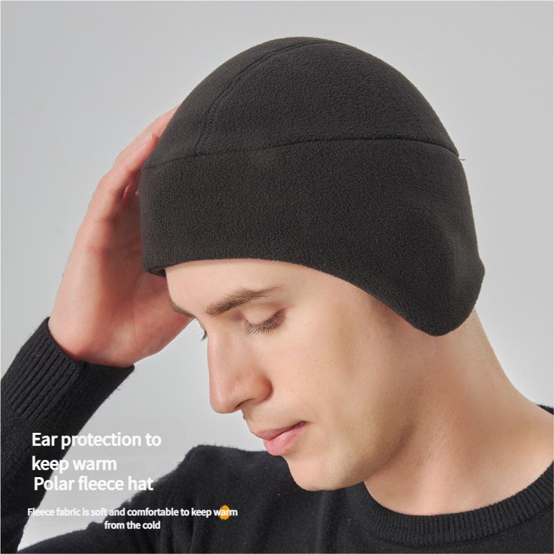Winter Warm Hat Men Women Thermal Outdoor Running Cycling Sports Beanie Soft Fleece Ear Cover Caps Hiking Skiing Windproof Hats