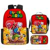 Cartoon Backpack, Primary And Secondary School Students Three-Piece Set, School Bag, Backpack, Shoulder Bag, Pencil Case.