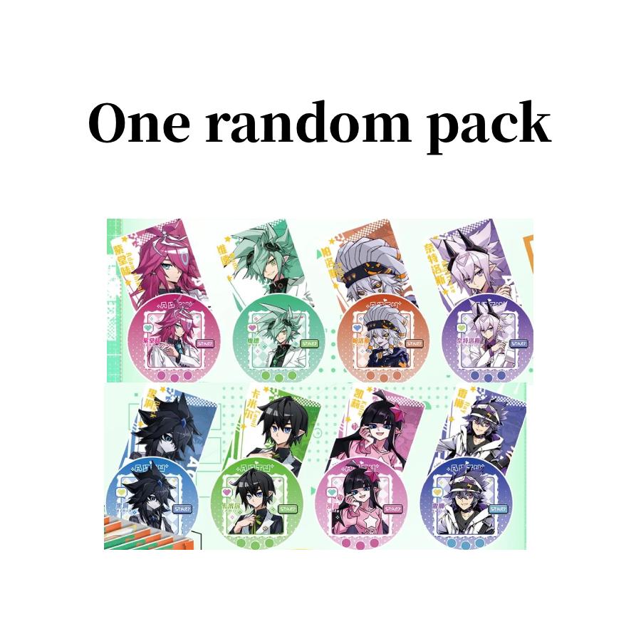 

AR значок-сюрприз из мира Аоту с секретной редкой версией, Коллекционный мерч с персонажами аниме, 75 мм One random pack *1ea