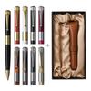 Romeo Romeo Gift Set  Small Ballpoint Pen And Pen Case  Brown