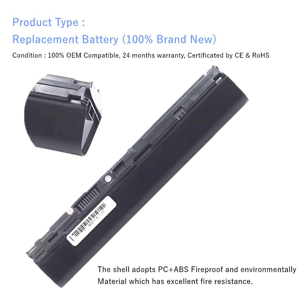 6 CELLS Laptop Battery For Acer Aspire One 725 756 V5-171 AL12X32 AL12A31 AL12B31 AL12B32 TravelMate B113 C710 Chromebook
