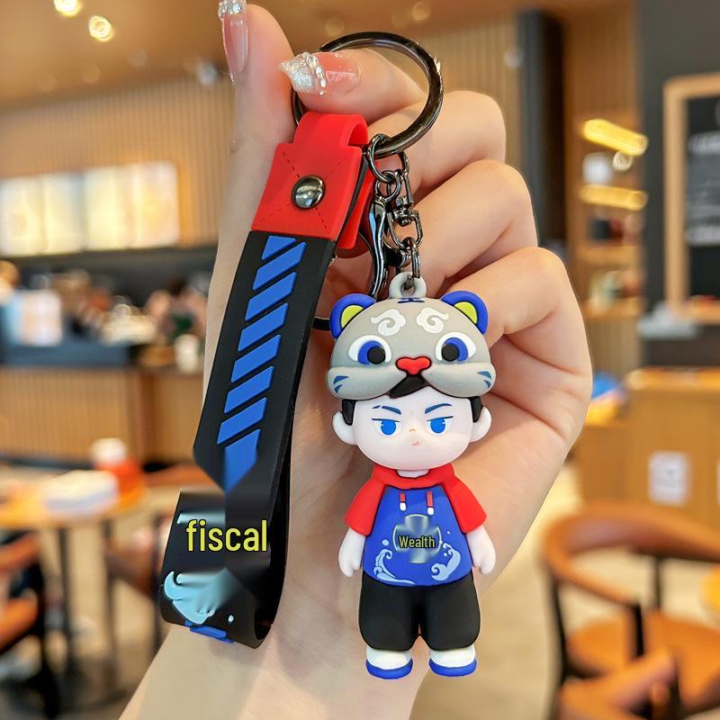 2026 Spring Festival Lion Dance Keychain: Creative Chinese Style Pendant for Couples