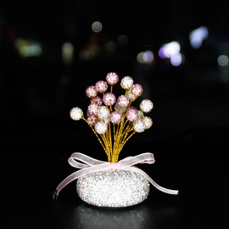 1PC Car ornament with diamond car decoration ornament with diamond full star car ornament car interior trinkets