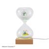 Chatani Moomin Hourglass with Counter and LED X X Item Number 15-Minute Light, Clear, H15.5 W7.5 D7.5cm, "FunScience" 152-333242W