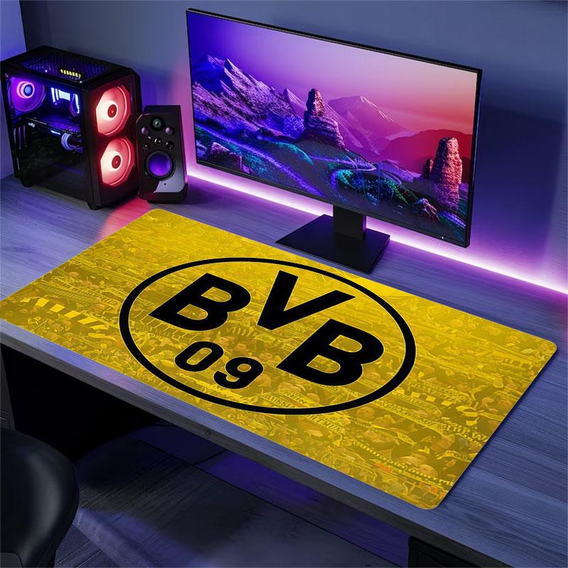 BVB Mouse Pad, Large Gaming Desk Mat, Non-slip XXL Mousepad for Laptop & Tablet, Mini PC Playmat with Stitched Edges