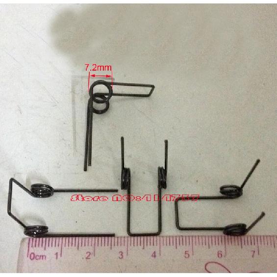 9pcs Spring steel  torsion springs 0.9mm wire sping  tensioning torsion spring 0.9mm