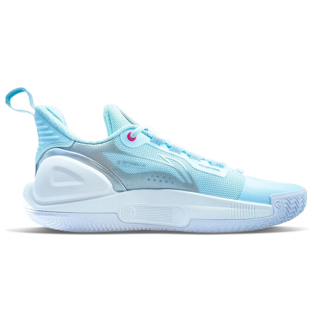 Li Ning Speed 9 Cushioning Abrasion Resistant Rebound Low top Basketball Shoes Men's ABPT001-6(teamZ-)