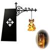Warm White Light Bookshelf LED Lamp Metal Mini Bookshelf Light Night Reading Lamp  Book Lover Gifts