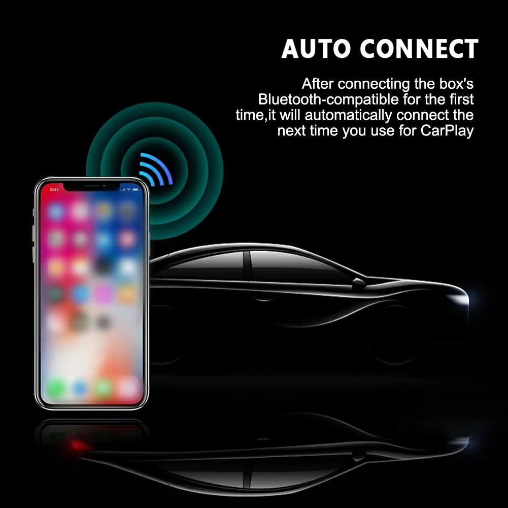 Wireless CarPlay Android Auto 2 In 1 Adapter for Car Navigation USB Dongle