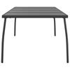 Garden Table Anthracite Grey 200 X 100 X 72 Cm Steel Mesh Design