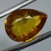 Natural Ceylon Sapphire 6.40 Carat Yellow Pear Cut   Loose Gemstone