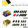 4" 100mm Self-Adhesive PU Foam Hand Grinding Disc for Manual Sanding and Polishing, Yellow 