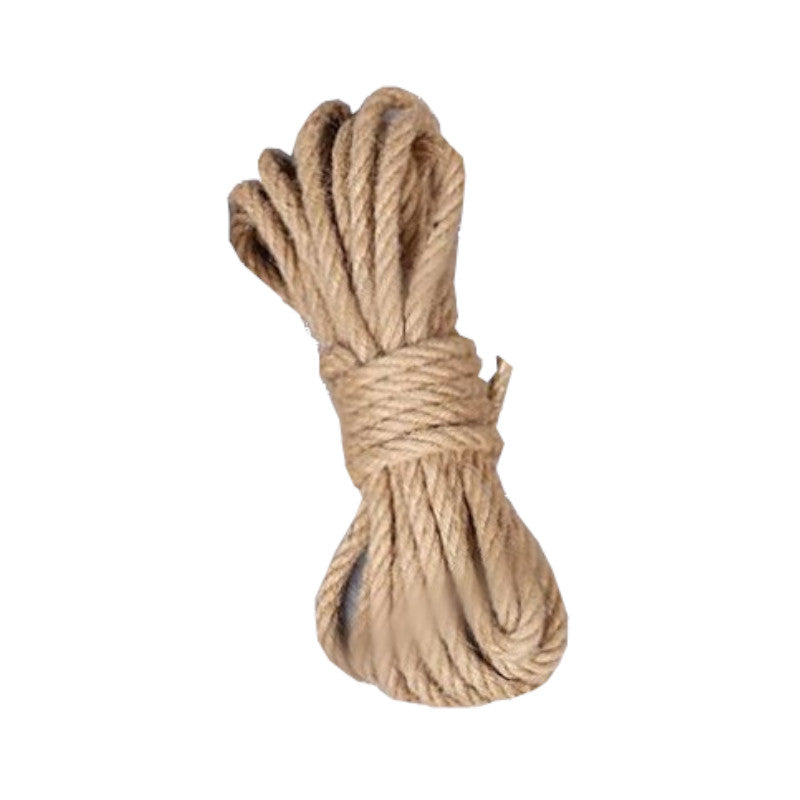 4Mm 12Mm Natural Burlap Jute Twine Retro Rope String Handmde Craft Wedding Home Decoration Cords Rope & Suspension