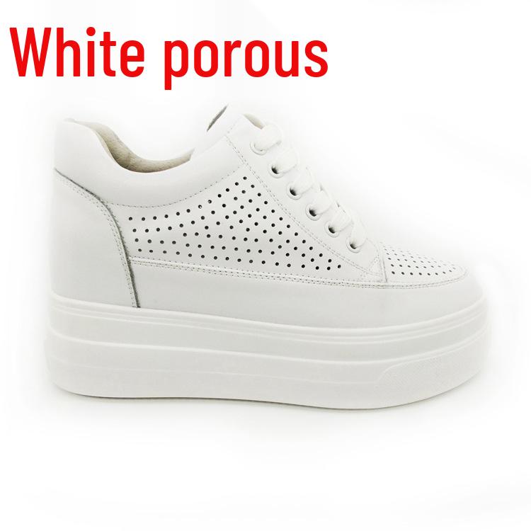 2026 Herbst Koreanischer Stil Dicke Sohle Höhensteigernd Damen Freizeitsportschuhe