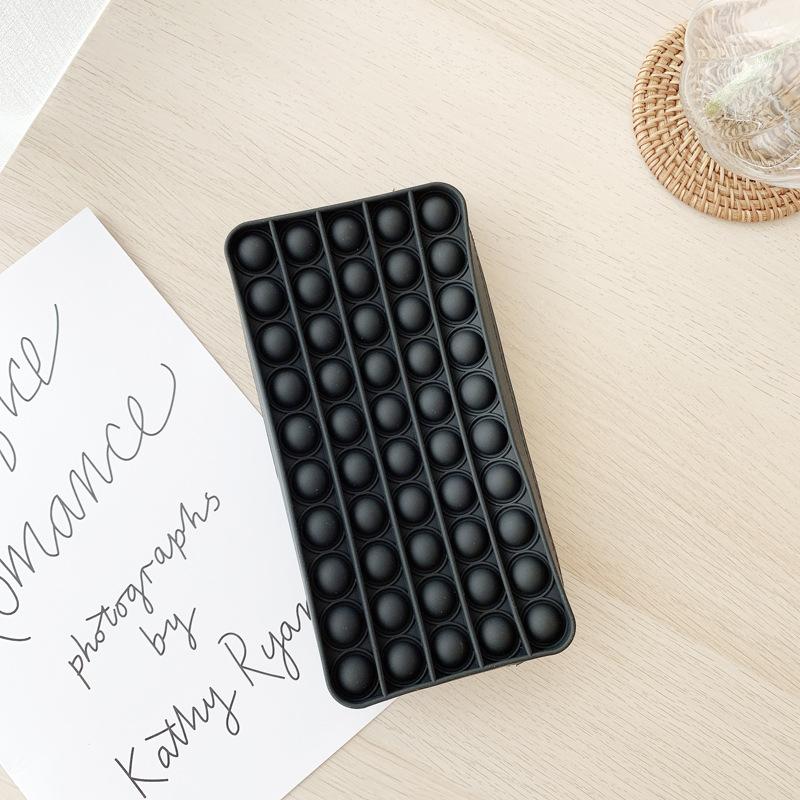 20cm Pencil Case Push Bubble Toy Pop Its Autism Squishy Stress Reliever Toys Learning Pencil Case Anti-stress Fidget Toys Gifts